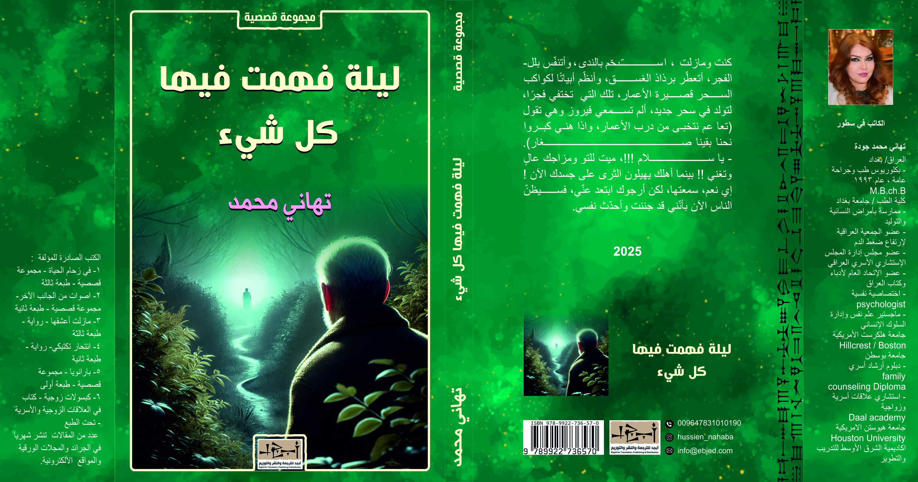 عنوان الكتاب: ليلة فهمت فيها كلّ شيء المؤلف: تهاني محمد التصنيف: مجموعة قصصية
